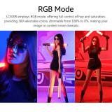 Godox LC500R RGB LED Video Light Stick 2500K-8500K CCT Mode 14 FX CRI96 98 Accurate Color Dimmable Music Mode 23W Remote Control