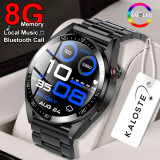 AMOLED Screen Smart Watch Always Display The Time Bluetooth Call Local Music Business Smartwatch For Mens TWS Earphones new 2022