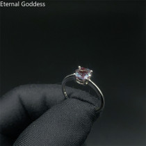 Natural Alexandrite Gemstone Ring for Women Solid 925 Sterling Silver Luxury for Engagement Bridal Gift Luxury Jewelry