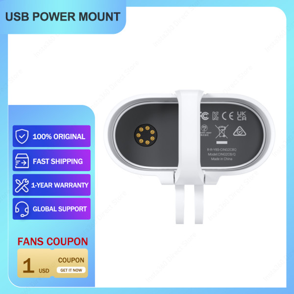100% Original Insta360 GO 2 USB Power Mount