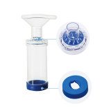 Veterinary Animals Aerosol Chamber Cat Asthma Inhaler Spacer Devices With One PVC Mask