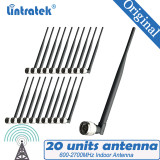 20 pcs Indoor Whip Antenna Omni with N-Male connector  600~2700mhz for 2G 3G 4G Signal Booster Signal Amplifier Signal Repeater
