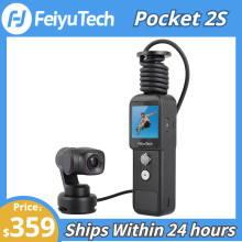 FeiyuTech Feiyu Pocket 2S 3-Axis Gimbal Camera Split Design  Magnetic Base 1 / 2.5-Inch Sensor 130 ° Field of View Ultra HD 4K