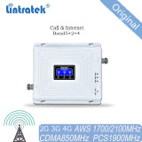 850MHz Signal Repeater 1900 1700 Signal Amplifier 2G 3G 4G B2 B4 B5 Signal Boosterfor all the countries in Americas