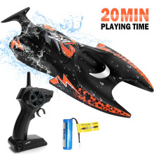 JJRC S6 RC Boat 2.4G Remote Control Speed mini Boat Dual Motors 10km/h 20 min Using time RC Ship Speedboat Electric Toy VS H128