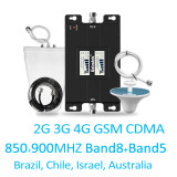 Cellular Signal Booster 3G Signal 850 900 2100 GSM UMTS Amplifier 1800mhz LTE Repeater CDMA WCDMA 3G  Booster for United Kingdom