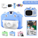 Kids Instant Print Camera Thermal Printing Camera for Children 1080P HD Video Digital Photo Camera Toys Boy Girls Birthday Gift