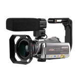 Vlog Camera Camcorder 4K Professional AZ50 64X Digital Zoom IR Night Vision WiFi Filmadora for YouTube Blogger Video Filming