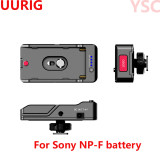SmallRig NP-F Battery Adapter Plate Lite For Sony NP-F battery w/ 12V/7.4V Output Port Battery Indicator 3018 for BMPCC 3093