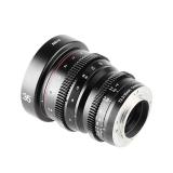 Meike 35mm T2.2 Manual Focus Aspherical Portrait Cine Lens for Olympus Panasonic M43 / for Fujifilm X mount/ for Sony /RF-Mount