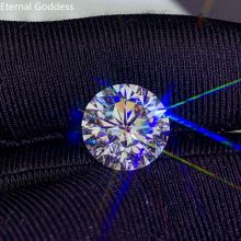 100% 5ct Large Grain High Fire Moissanite D Color VVS1 Clarity Available in Bulk High Jewelry Diamonds