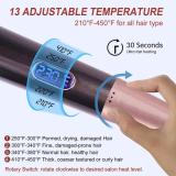 New Two-In-One Automatic Rotating Curling Iron Styling Tool Hair Perm Electric Heating Thermostatic Dual-Purpose Curling Iron