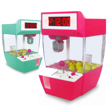 Creative Doll Grabbing Machine Alarm Clock Fun Multifunctional Coin-operated Doll Game Machine Electronic Alarm Clock