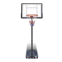 CC0182 Adjustable Height Basketball Stand Children Mobile Training Basketball Rack Toy Quality Transparent Basketball Backboard