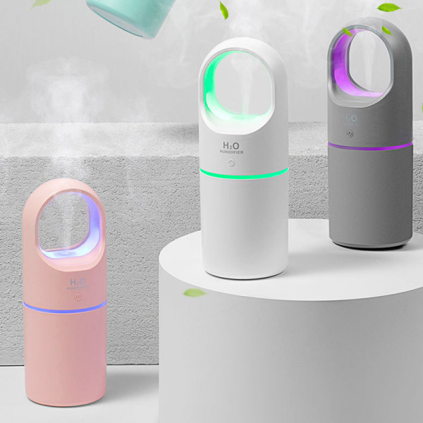 Portable Humidifier Essential Oil Aroma Diffuser 450ml USB For Bedroom Home Car With Colorful Night Light  Mini Desk Humidifier