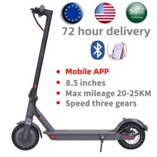 8.5 inches Electric Scooter 25km/h Adult E SCOOTER 350W 7.5ah Adult Foldable Electric Skateboard Scooter
