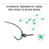 300Pcs/Box Carp Fishing Tackle Kit Including Anti Tangle Sleeves Hook Stop Beads  Bait Screw Rolling Swivel Snaps