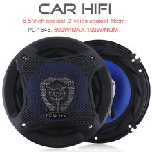 PL-1648 2pcs 6.5 Inch 500W Car HiFi Coaxial Speakers Vehicle Door Auto Audio Music Stereo Full Range Frequency Speakers for Cars