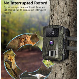 Outdoor Hunting Trail Camera 36MP 2.7K  Wild Animal Detector HD Waterproof Monitoring Infrared Cam Night Vision Photo Trap
