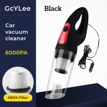 6000PA Car Handheld Robot Vacuum Cleaner Portable Powerful Suction Wet and Dry Smart Interior Accessories for Car Vacuum Cleaner