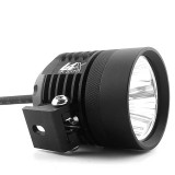 L4X Motorcycle 40W  Headlight Lamp 4500-Lumen 4xCrees LED White  Motor Driving SpotLight  Headlight Parts Racing Led