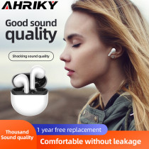 AHRIKY In-Ear Bluetooth 5.0 Wireless Earphones Stereo Noise Cancellation Headphone 300mAh Charging Case Touch Control Headset