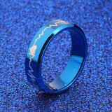 Temperature Ring Sale Smart Technology Ring Engagement  Wave Mood Ring Wedding Couple Rings For Lovers Gifts Men's Finger-Ring