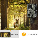 WIFI801 Hunting Trail Camera Infrared Night Vision 20MP 1296P HD Wireless Camcorder Waterproof Trail Camera