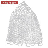 Replacement Collapsible Fishing Net Rubber Fishing Tools Mesh Hole Fish Catch Release Casting Network Trap Landing