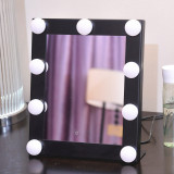 LED Bulb Vanity Lighted Hollywood Makeup MirrorVanity Lighted Hollywood Makeup Mirrors with Dimmer Stage Beauty Mirror