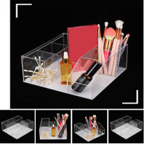 Cosmetic Organizer Eyelash Extension Tools Storage Box White Acrylic