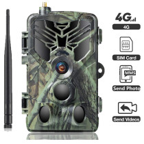 SUNTEKCAM 4G 4K HD1080P Night Vision Trap Game 120 Degree Hunting Trail Cam FTP SMTP MMS  Wireless Cellular Wildlife Camera Cam