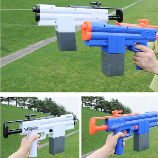 New Children Powerful Large Capacity Water Gun Toys Electric Smart Outdoor Water Gun Toys Summer Beach Swimming Pool Games