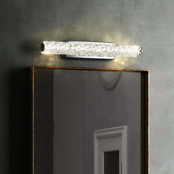 Light luxury postmodern crystal wall lamp bedroom dressing table bathroom vanity mirror cabinet mirror front lamp