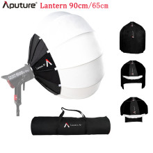 Aputure Lantern 90cm 65cm Softbox Soft Light Modifier Standard Bowens Mount for Aputure 300D Mark II 120D 120T 120D Mark II 300D