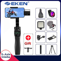 APP 3 Axis Universal Adjustable Handheld Gimbal Stabilizer Smart phone GoPro 7 6 5 sjcam EKEN Action camera Stabilizer