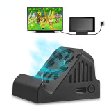 For Nintendo switch cooling fan portable charging base For Switch screen projection video converter base accessories