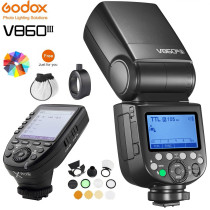 Godox V860III V860IIIC V860IIIN 860III Speedlite Camera Flash TTL HSS Flash for Canon Sony Nikon Fuji Olympus Pentax Camera