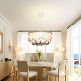 Nordic living room chandelier simple modern creative lantern bedroom lamp net red atmosphere warm and romantic lamps
