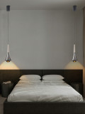 Light luxury master bedroom bedside lift small chandelier modern minimalist Nordic minimalist kitchen bar restaurant lamp