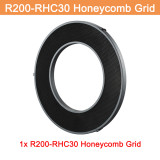 Godox Accessories RFT-25S Reflector with Silver Interior HC20 HC30 HC40 RHC20 RHC30 RHC40 Honeycomb Grid for R200 Ring Flash