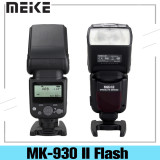 Meike MK-930 II Flash Light Speedlite DSLR Camera Flashes For Canon Nikon Pentax Olympus DSLR Camera for Sony MI Hotshoe Camera