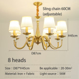 American country chandelier living room dining room bedroom chandelier indoor lighting ceiling chandelier retro kitchen lamp