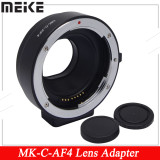 Meike Electronic Auto Focus Adapter Extension Tube for Canon EF EF-S Lens to EOS M M1 M2 M3 M5 M6 M10 EF-M Camera Mount MK-C-AF4