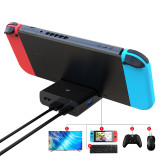 Portable Video Converter Controller play station Type-C plug charger for Nintend Switch Charging Base HDMI Transfer TV base