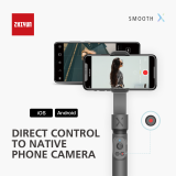 ZHIYUN SMOOTH X 2- Axis Selfie Stick Gimbal Palo Phone for Smartphones Xiaomi Redmi Huawei iPhone Samsung Handheld Stabilizer