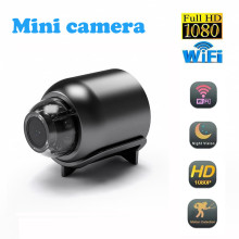 Mini IP Camera Surveillance Camera WiFi 1080P HD Night Vision Remote Monitoring 160° Wide Angle Security Protection Baby Monitor