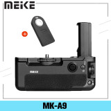 Meike MK-A9 Battery Grip Control shooting Vertical-shooting Function for Sony A9 A7III A73 A7M3 A7RIII A7R3 Camera+ES IR Remote