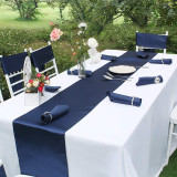 10pcs Table Runner Sashes Solid Color Satin Table Cover for Home Birthday Banquet Wedding Festival Party Table Decoration