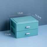 Desktop Storage Box Small Drawer Jewelry Stationery Tape Objects Sundries Desk Organizer Hair Accessories Office Accessories